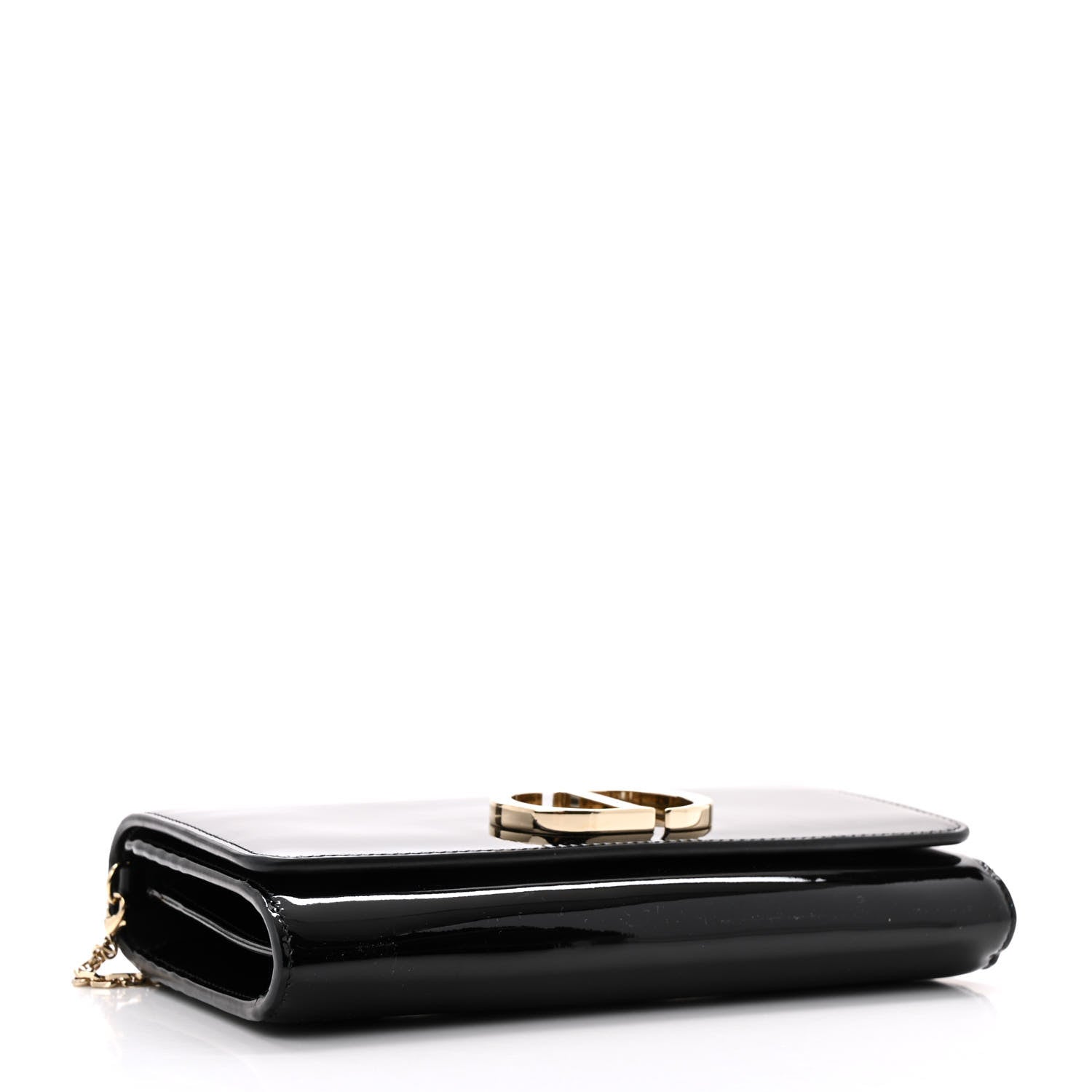 Christian Dior Patent 30 Montaigne Pouch Black 4 of 13