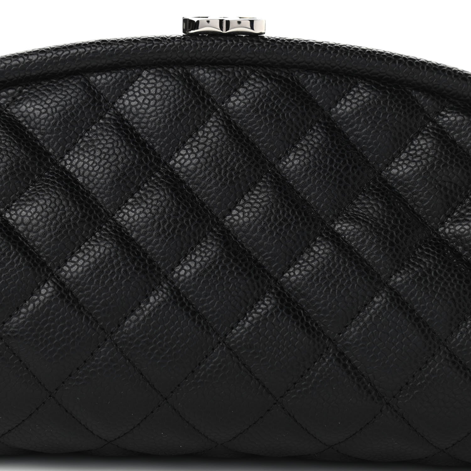 Chanel Caviar Quilted Timeless Clutch Black 8 of 11