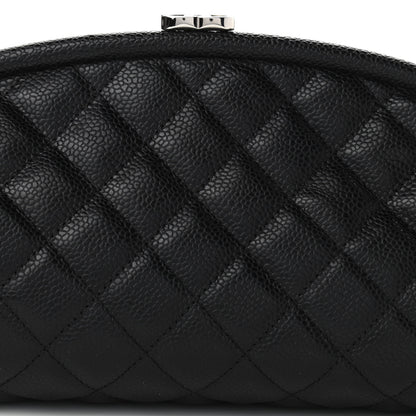 Chanel Caviar Quilted Timeless Clutch Black 8 of 11