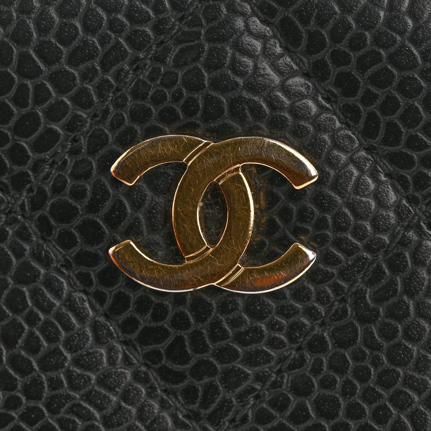Chanel Caviar Quilted Classic Zipped Coin Purse Black 8 of 10
