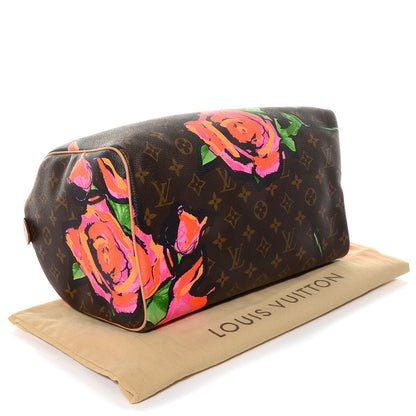 Louis Vuitton Monogram Roses Speedy 30 4 of 7