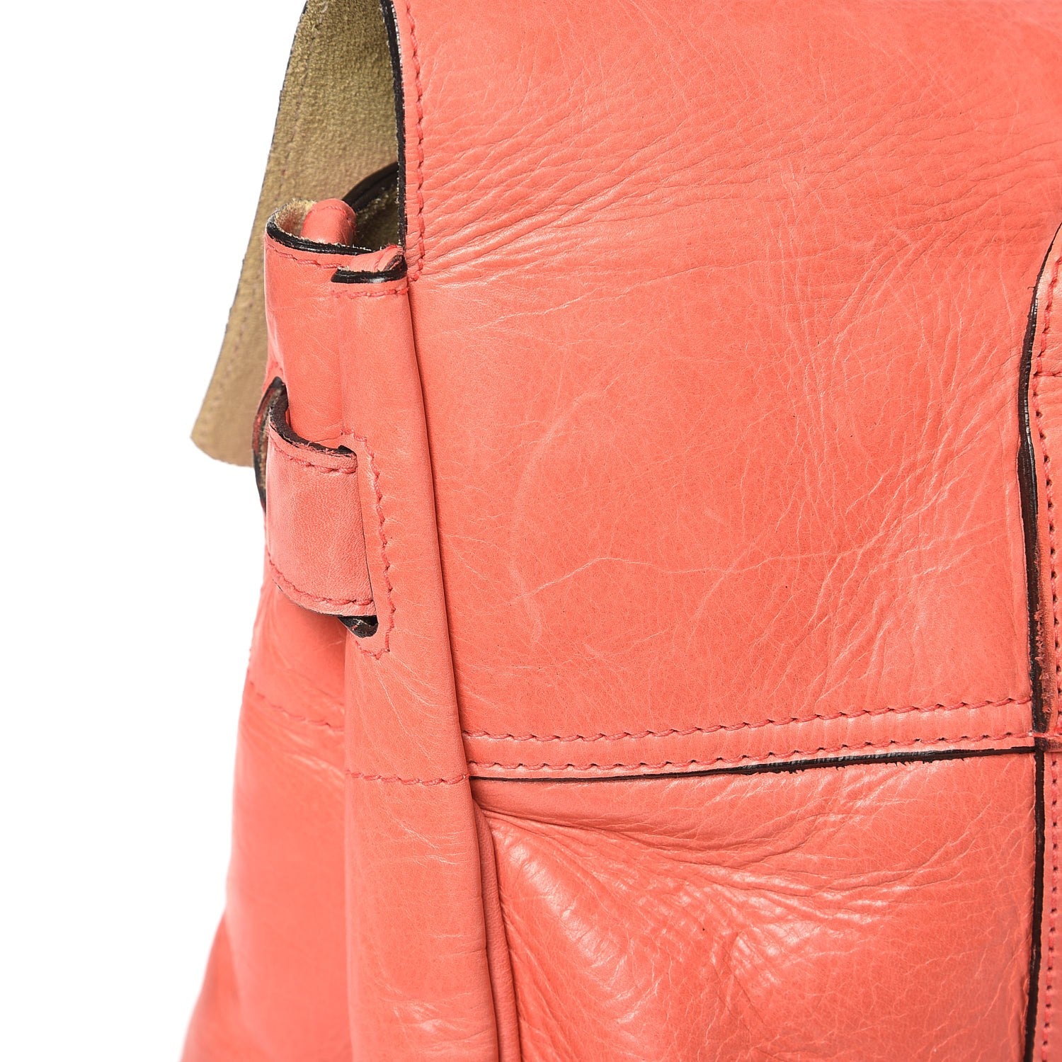 Mulberry Natural Leather Bayswater Coral 16 of 16