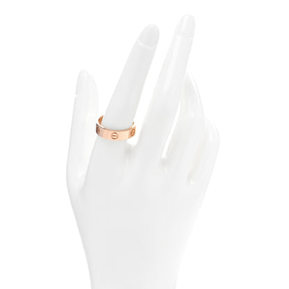 Cartier 18K Pink Gold 5.5mm LOVE Ring 60 9 2 of 5