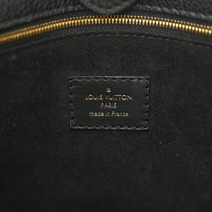 Louis Vuitton Calfskin Monogram On My Side PM Black 5 of 9