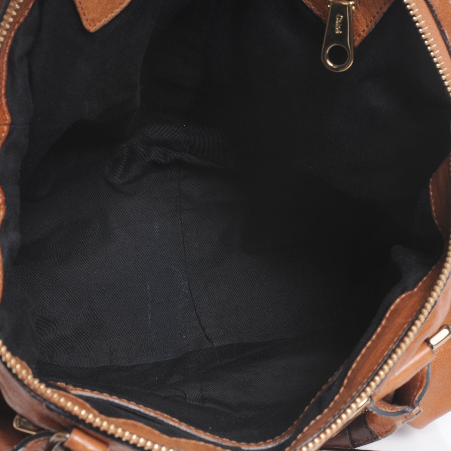 Chloe Leather Ethel Satchel Tan 5 of 8