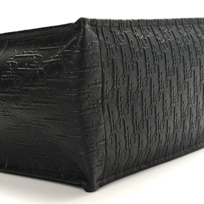 Christian Dior Oblique Calfskin Embossed Book Tote Black 8 of 9