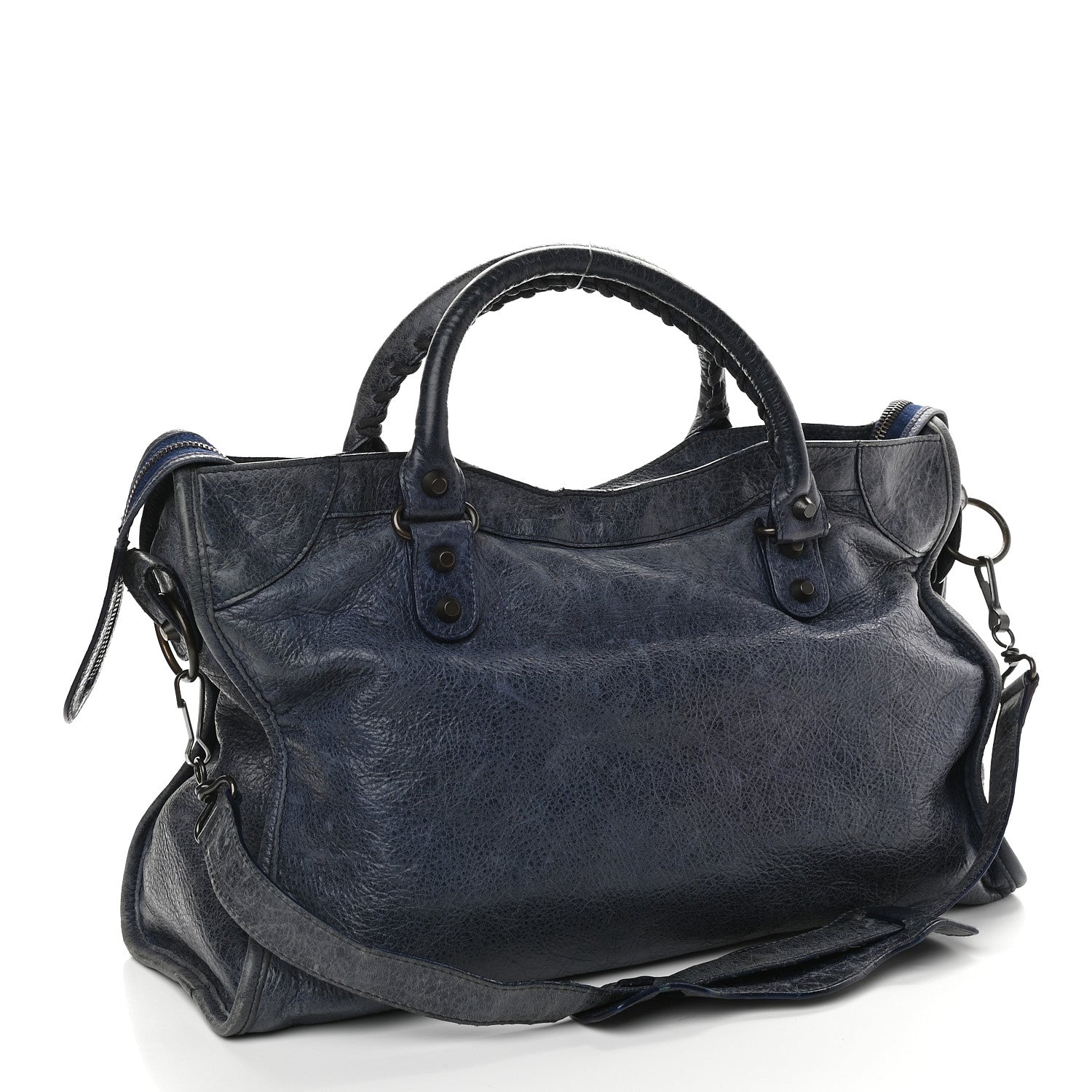 Balenciaga Agneau Classic Hardware City Bleu Roi 3 of 12