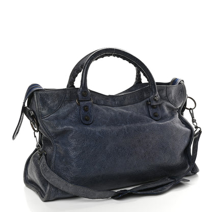 Balenciaga Agneau Classic Hardware City Bleu Roi 3 of 12