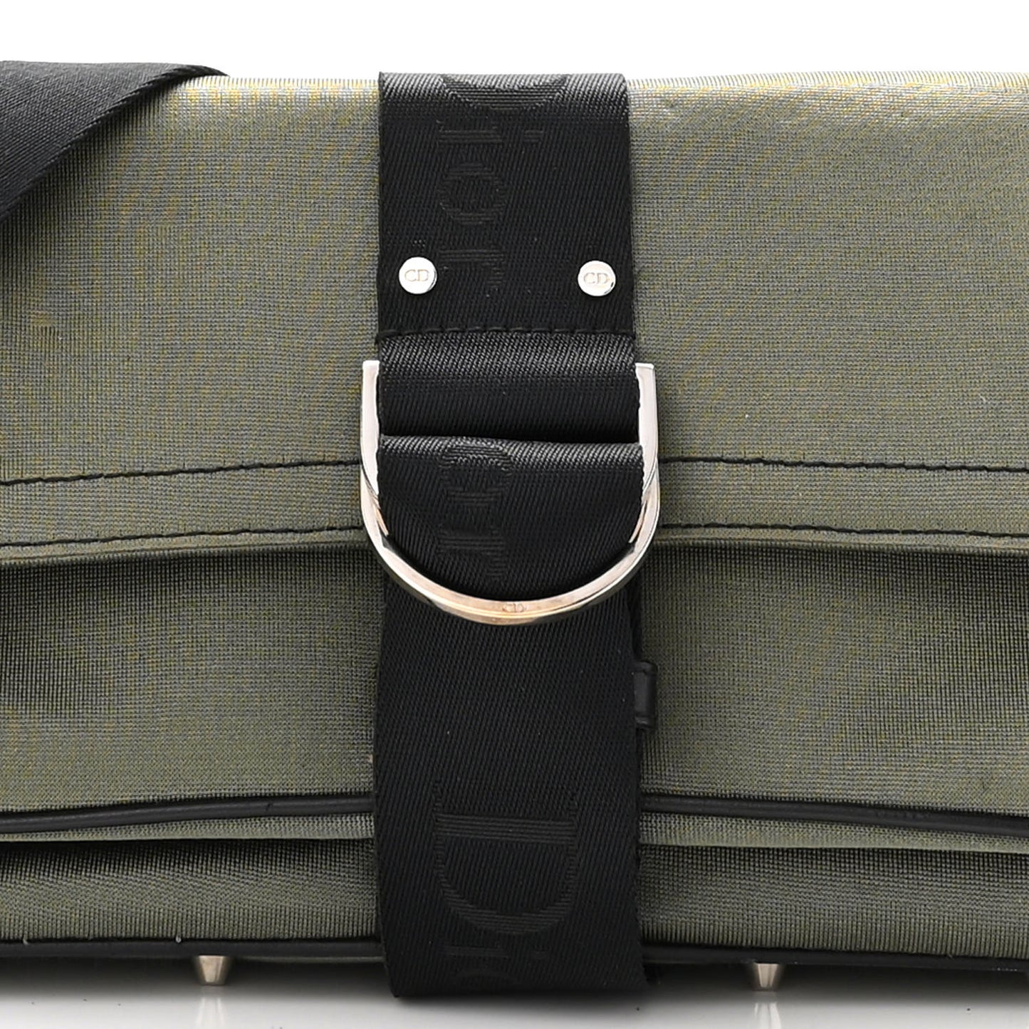 Coated Canvas Crystal Hardcore Bag Kaki