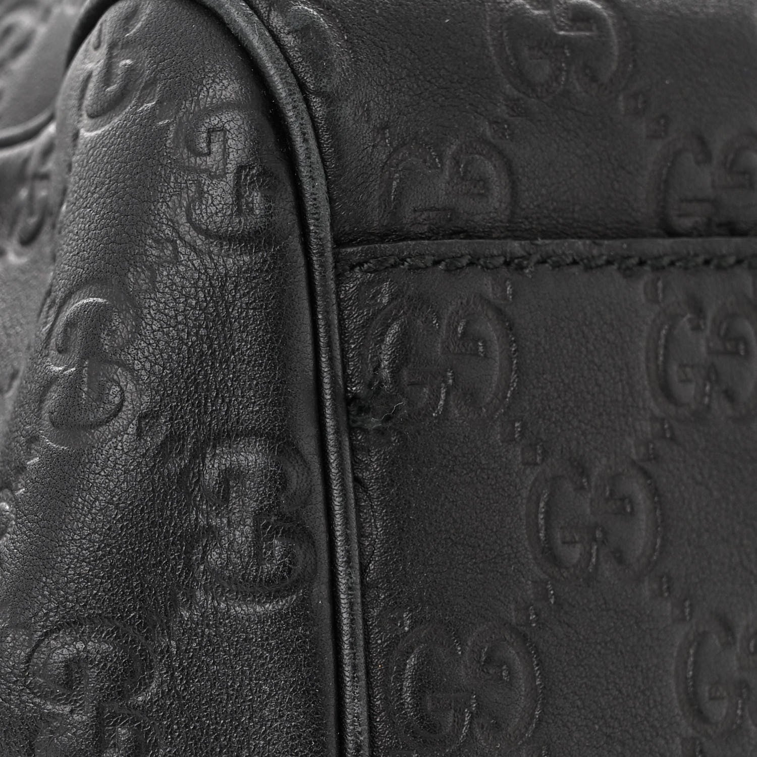 Gucci Guccissima Large Sukey Tote Black 13 of 16