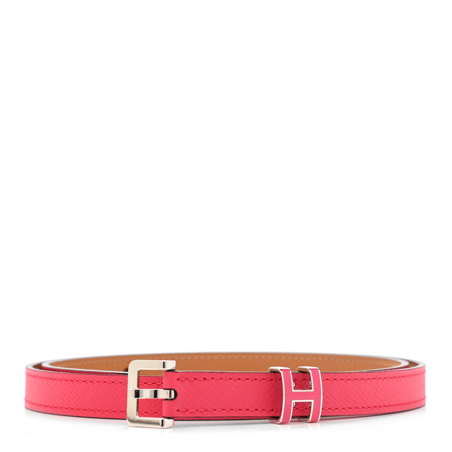 Epsom 15mm Pop H Belt 80 Rose Mexico