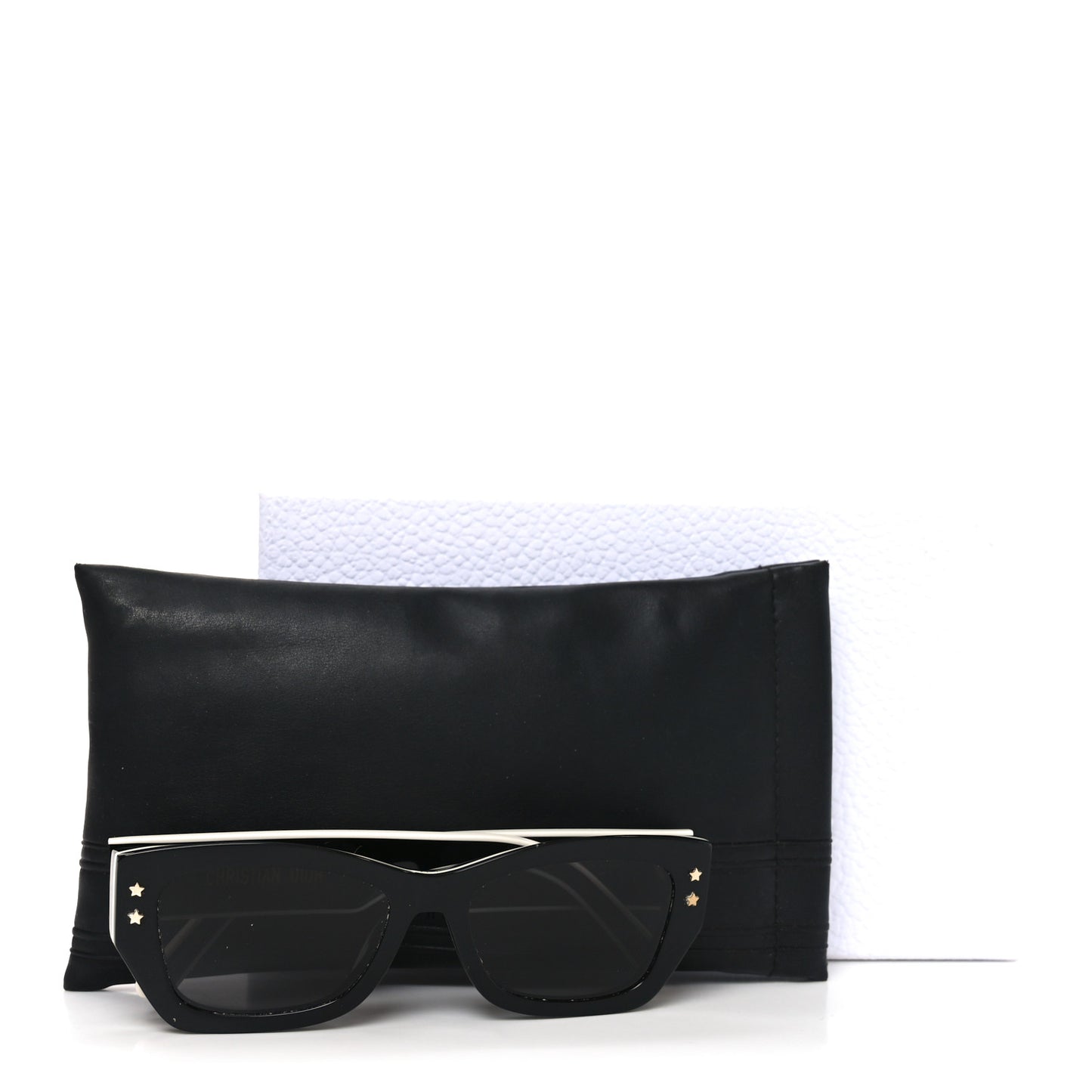 Diorpacific S2U Sunglasses Black White