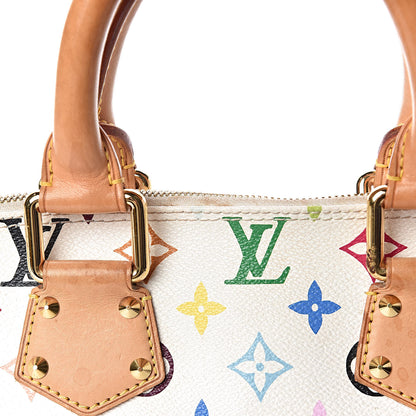 Louis Vuitton Monogram Multicolor Alma White 16 of 20