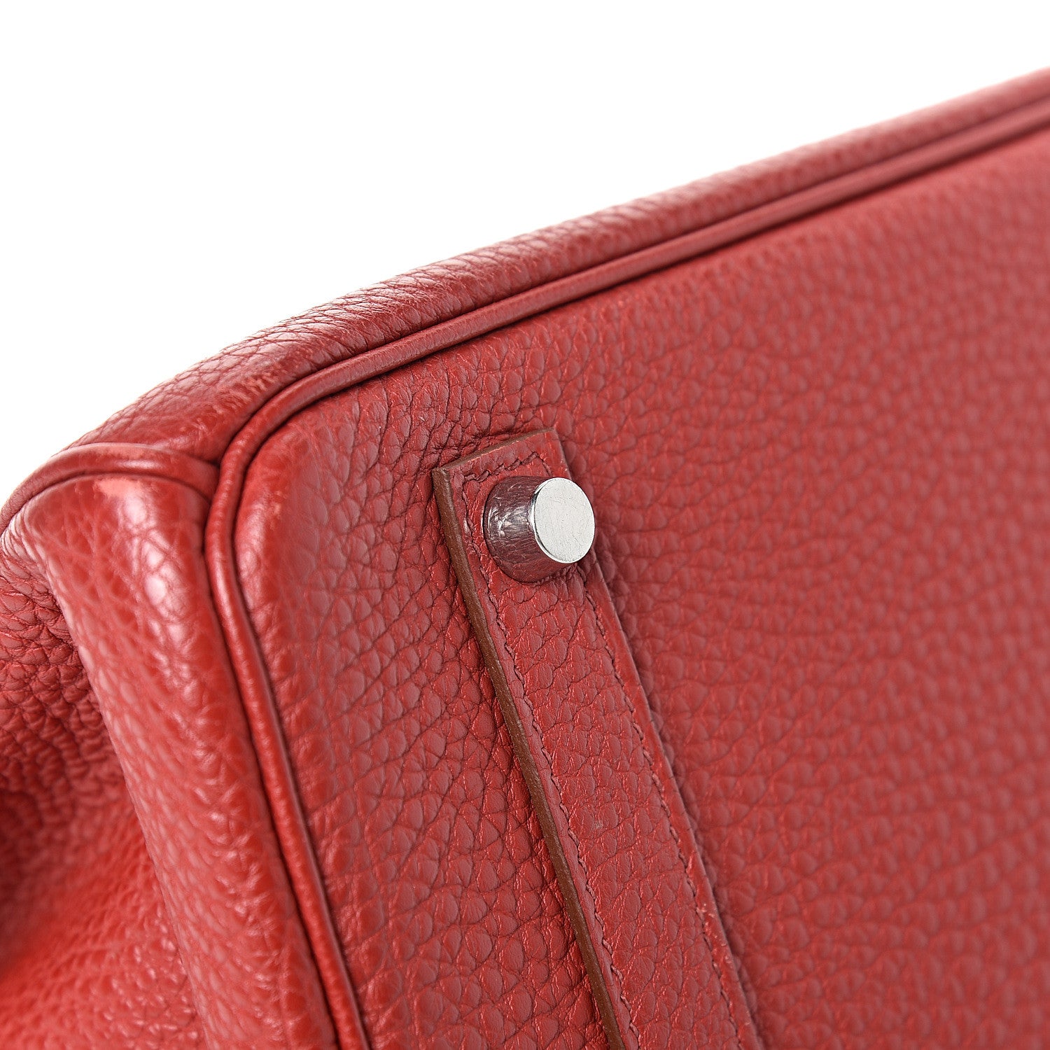 Hermes Togo Birkin 35 Rouge Casaque 6 of 42