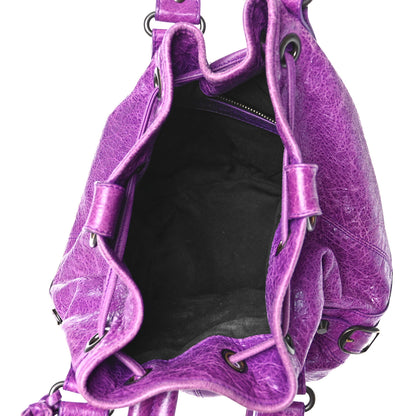 Balenciaga Agneau Classic Hardware Mini Pompon Ultraviolet 5 of 14