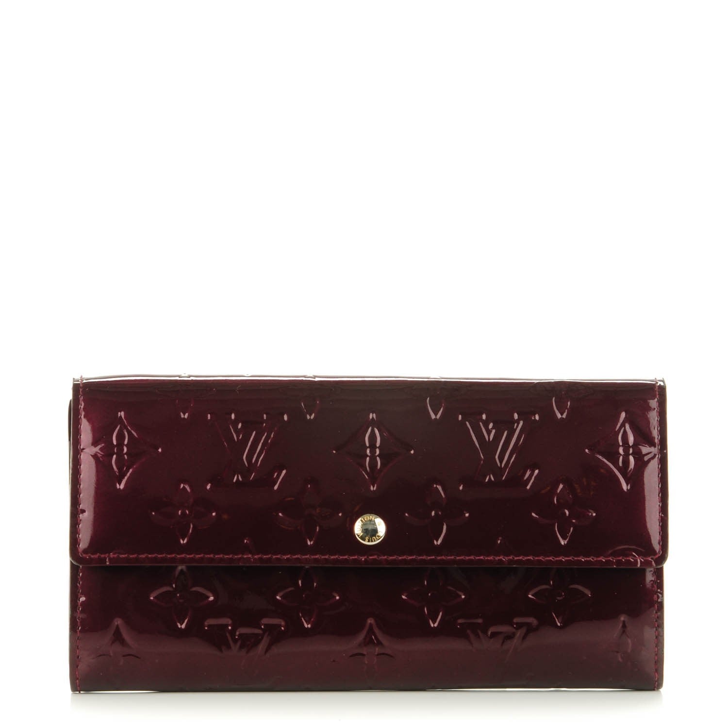 Louis Vuitton Vernis Sarah Wallet Rouge Fauviste 1 of 7