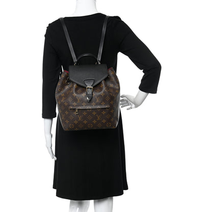 Louis Vuitton Monogram Montsouris PM Black 2 of 10