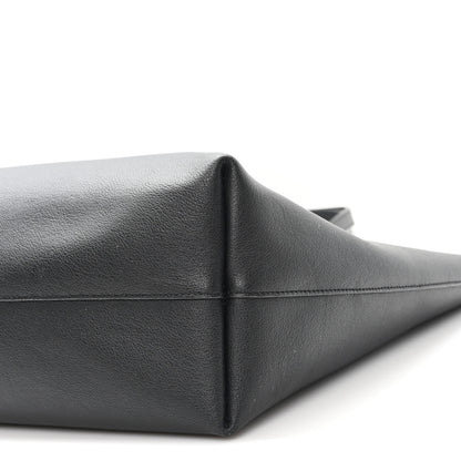 Saint Laurent Calfskin Large Shopping Tote Black 11 of 13