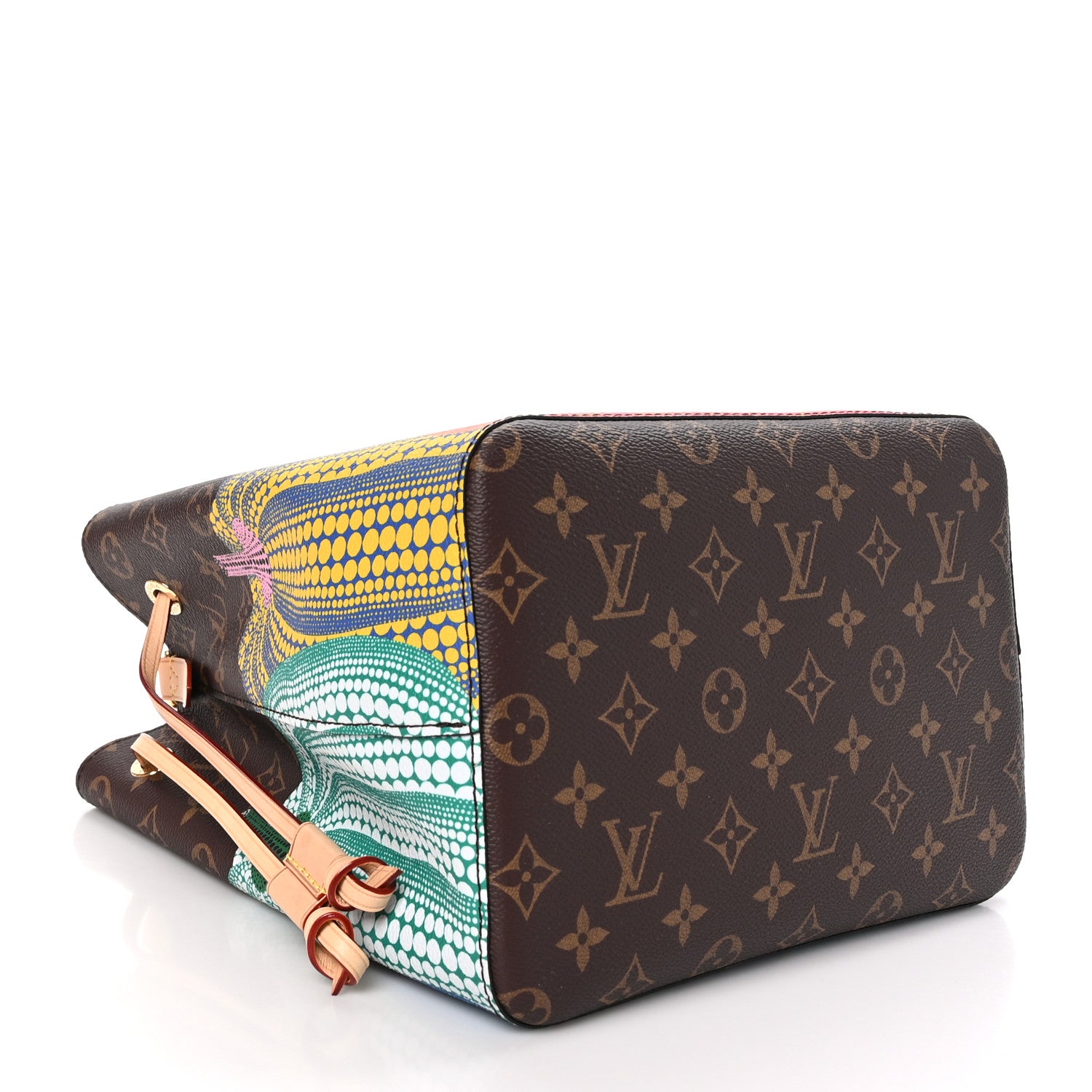 Louis Vuitton LV X YK Monogram Kusama Pumpkin Neonoe MM 4 of 14