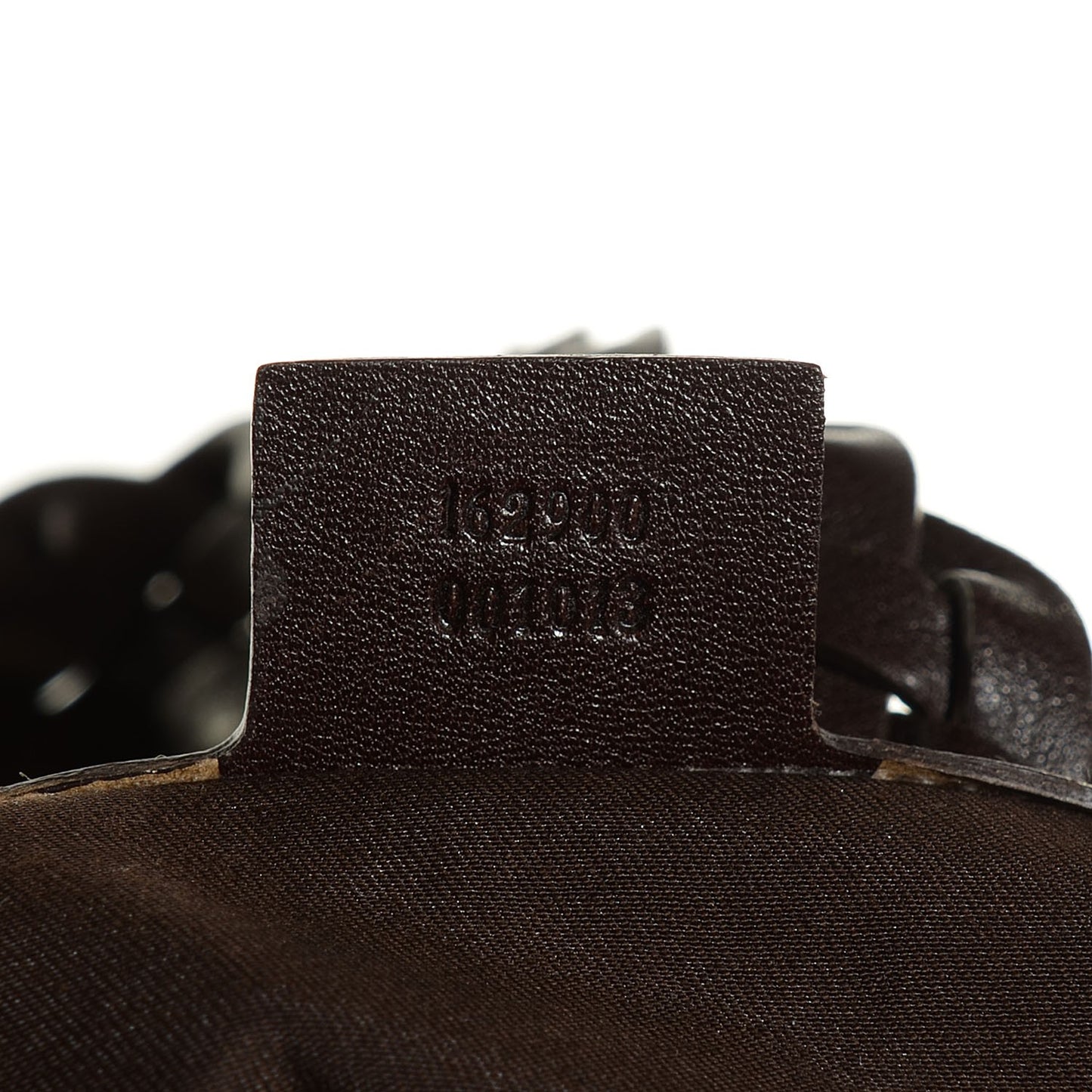 Monogram Small Pelham Shoulder Bag Dark Brown