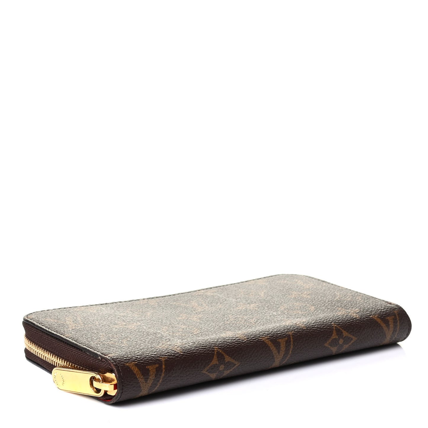 Monogram Zippy Wallet Coquelicot