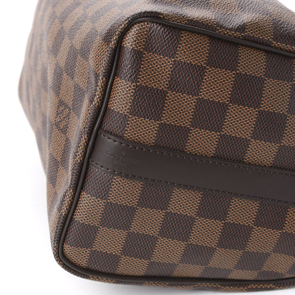 Louis Vuitton Damier Ebene Speedy Bandouliere 25 7 of 8