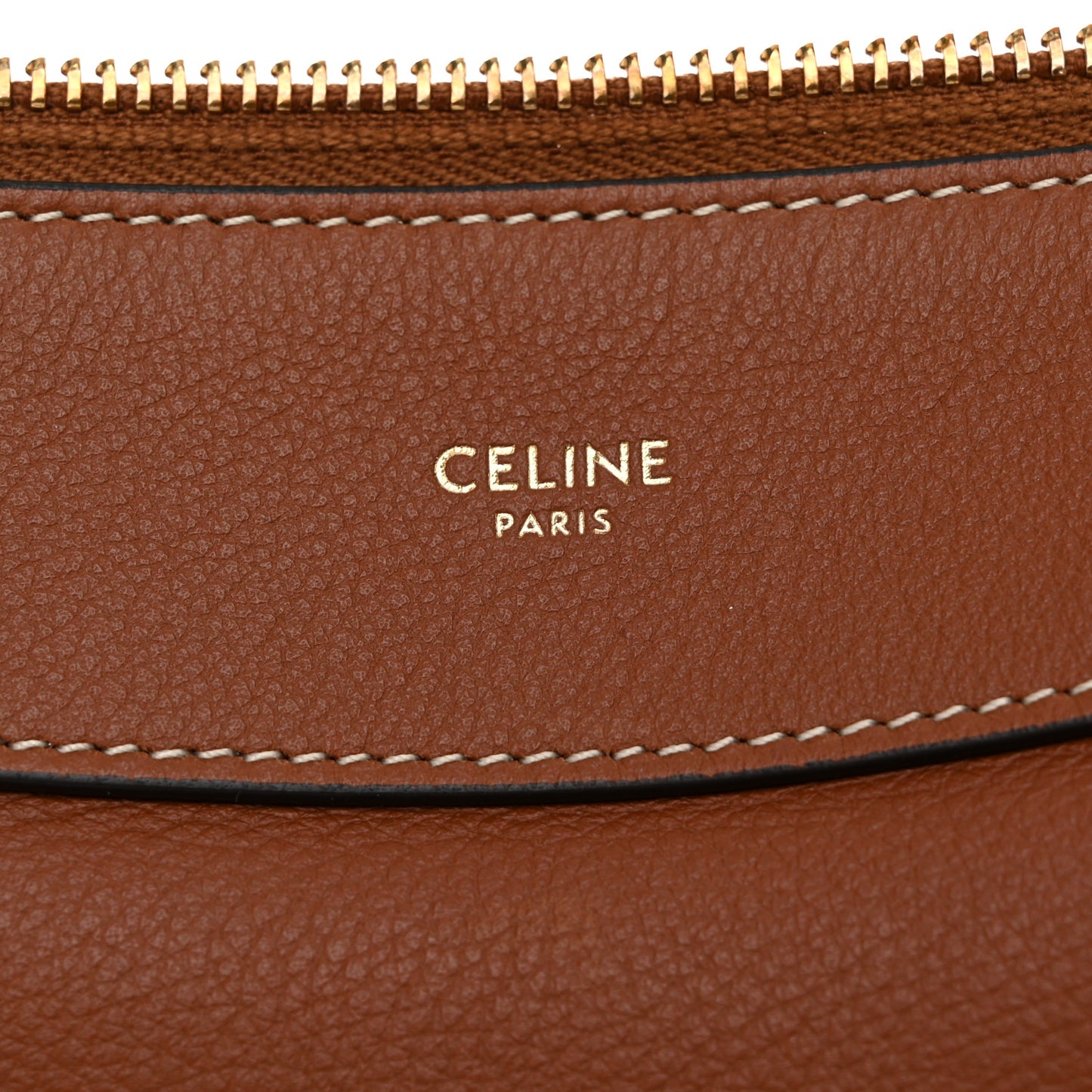 Supple Calfskin Medium Romy Shoulder Bag Tan
