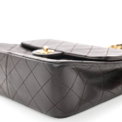 Chanel Lambskin Quilted Small Single Flap Brown 10 of 11