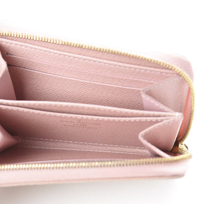 Louis Vuitton Damier Azur Zippy Coin Purse Rose Ballerine 4 of 5