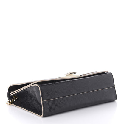 Jimmy Choo Washed Crinkled Calfskin Rebel Shoulder Bag Black 4 of 9