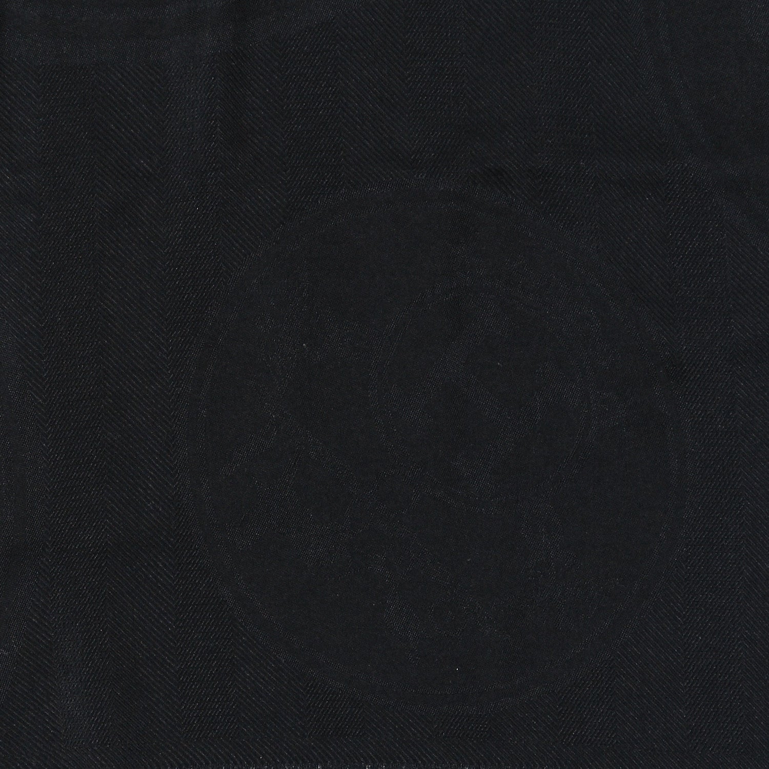 Hermes Cashmere Silk New Libris Stole Black 3 of 5