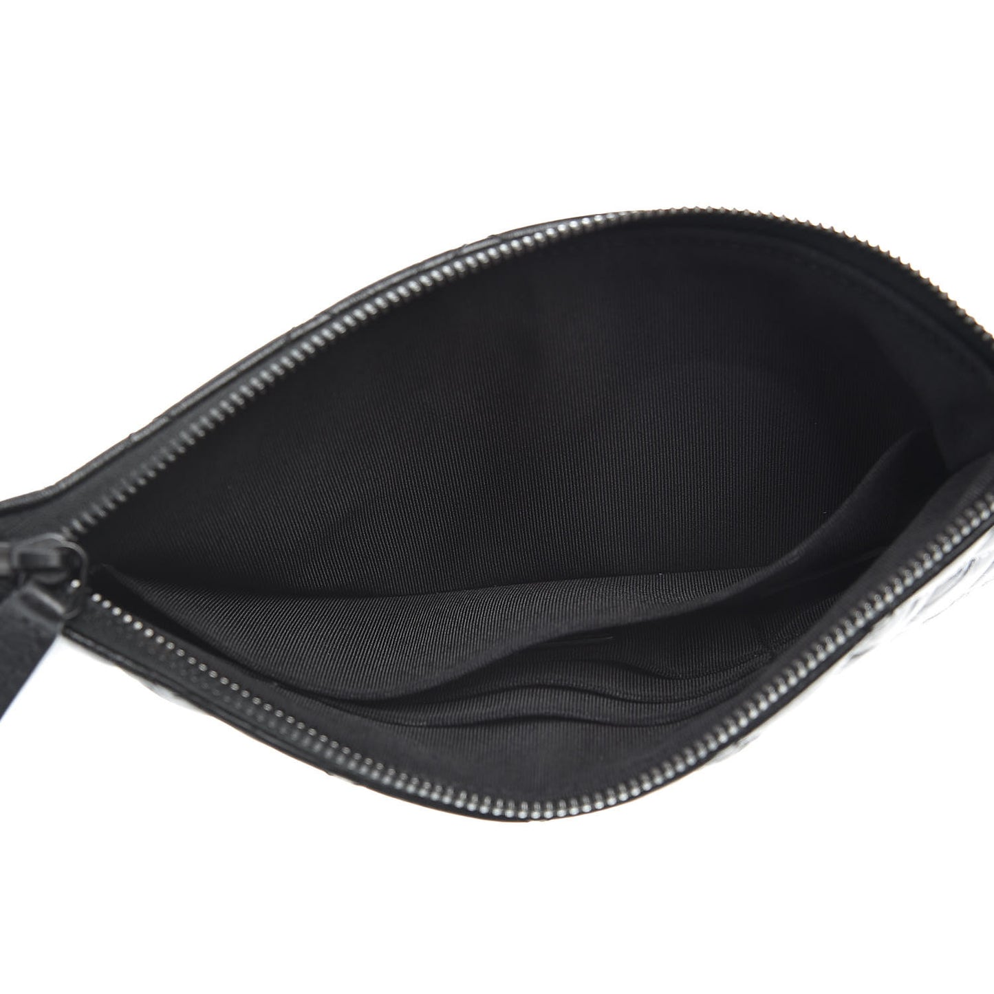 Aged Calfskin Quilted Medium Reissue Cosmetic Case So Black