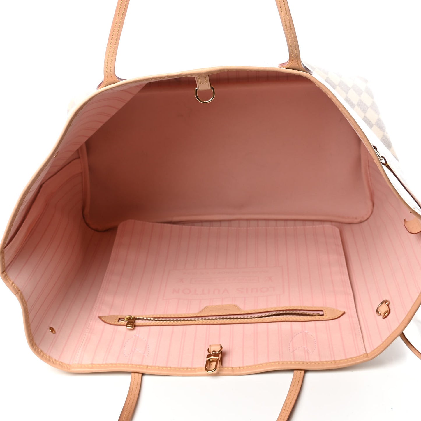 Damier Azur Neo Neverfull GM Rose Ballerine