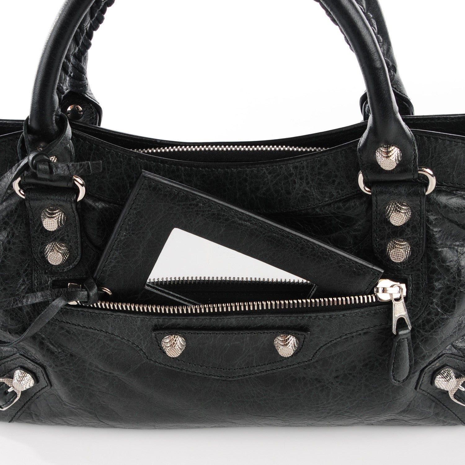 Balenciaga Agneau Giant 12 Silver Hardware First Black 10 of 15
