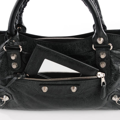 Balenciaga Agneau Giant 12 Silver Hardware First Black 10 of 15