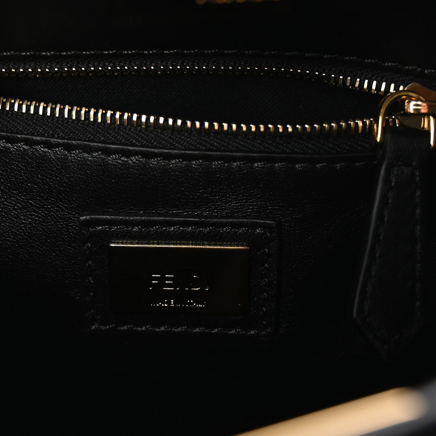 Nappa Mini Peekaboo Iconic Satchel Black