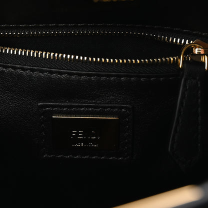 Fendi Nappa Mini Peekaboo Iconic Satchel Black 6 of 9