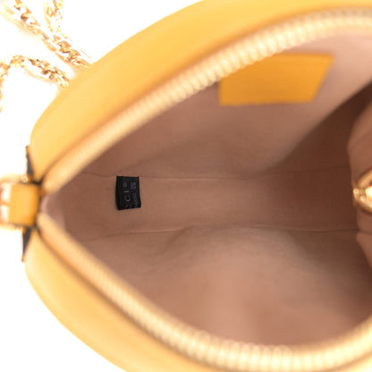Gucci GG Supreme Monogram Flora Web Mini Ophidia Round Shoulder Bag Beige Multicolor Crop 5 of 11