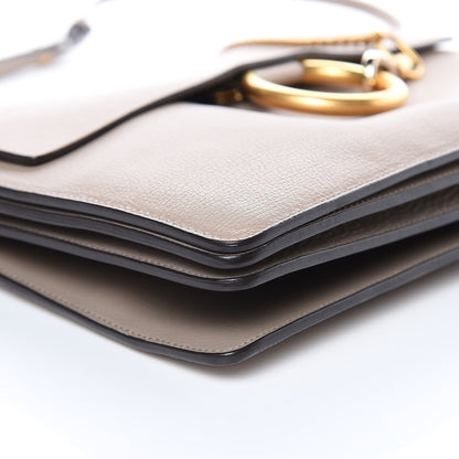 Chloe Goatskin Medium Faye Shoulder Bag Tan 8 of 15