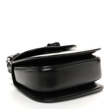 Gucci Boarded Dyana Lux Calfskin Web Monochrome Mini Bamboo 1947 Top Handle Bag Black 4 of 11
