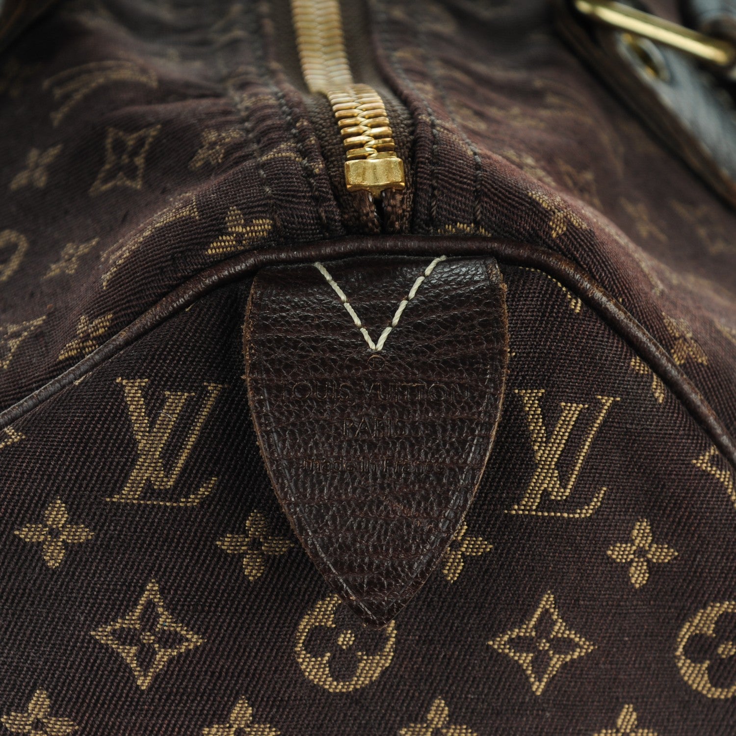 Louis Vuitton Mini Lin Speedy 30 Ebene 6 of 11