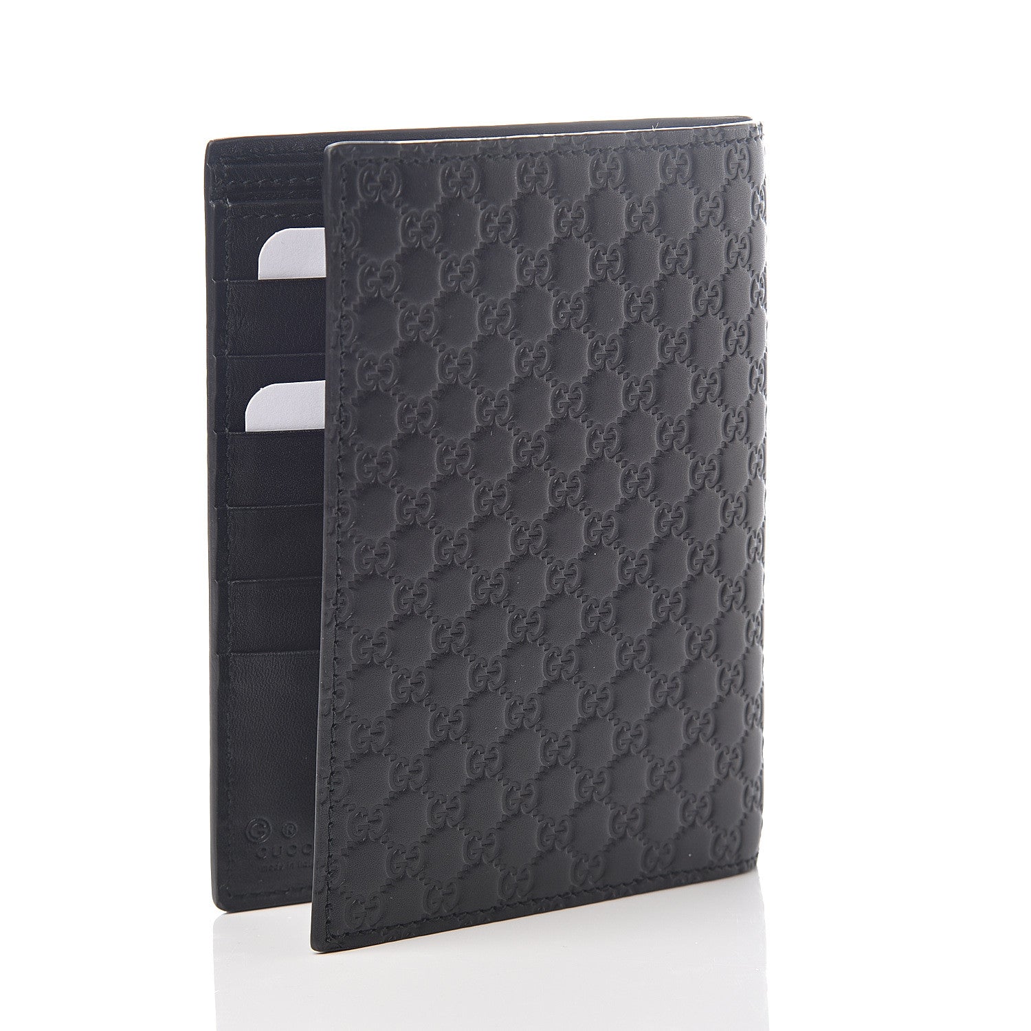 Gucci Microguccissima Passport Case Black 2 of 4