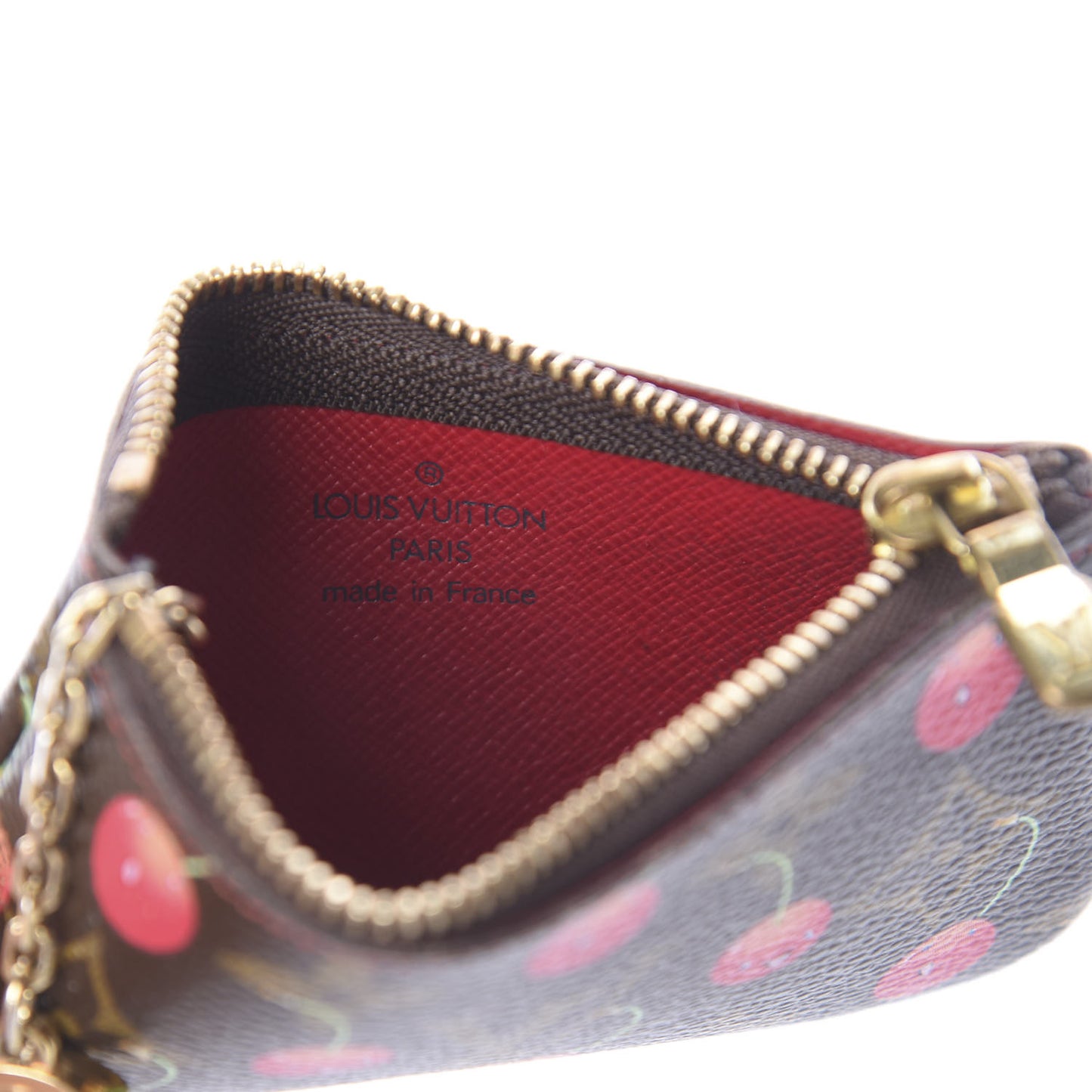Monogram Cerises Key Pouch