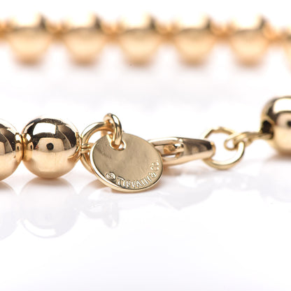 Tiffany 18K Yellow Gold 5.5mm HardWear Ball Bracelet 6 of 6