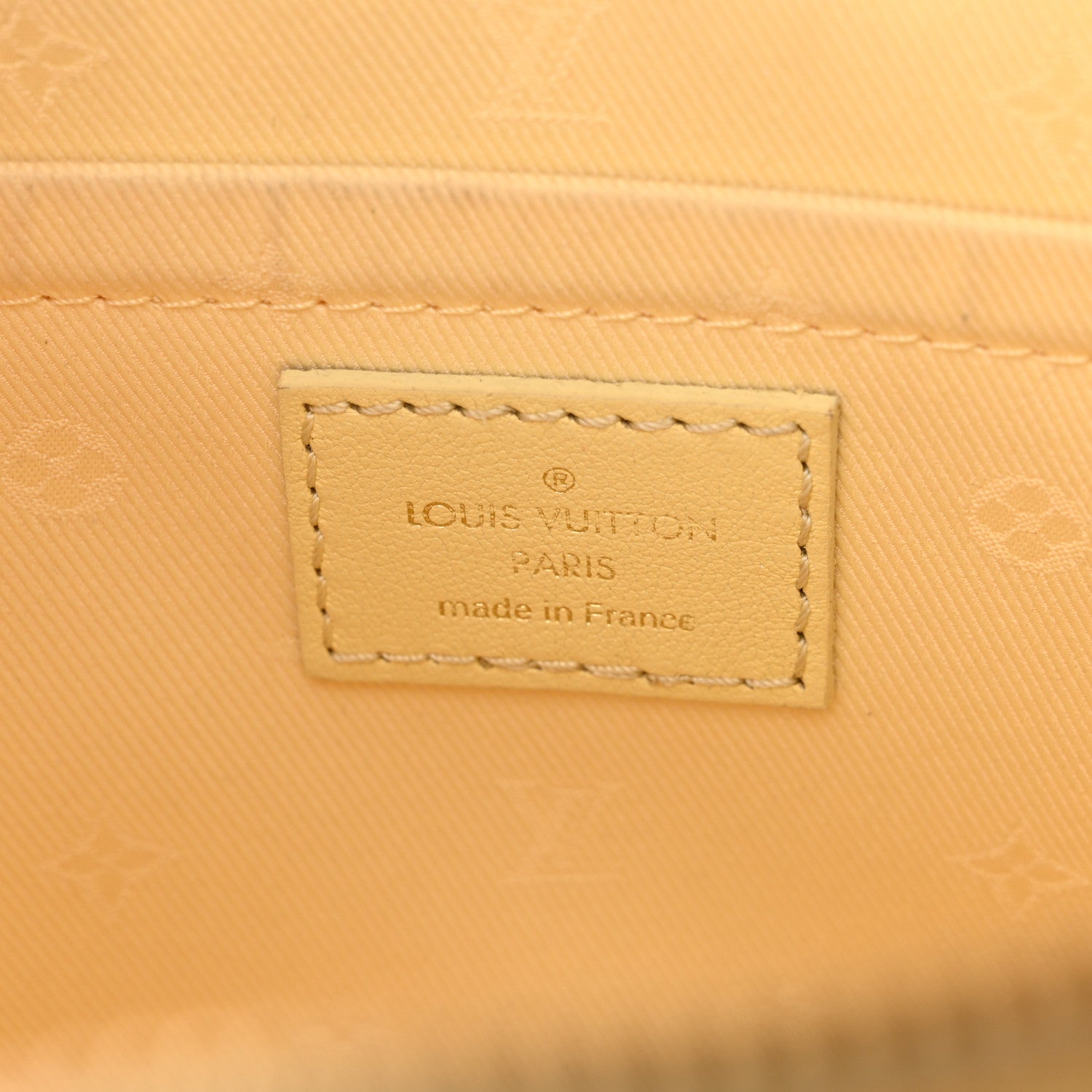 Louis Vuitton Calfskin Bubblegram Alma BB Banana 6 of 19