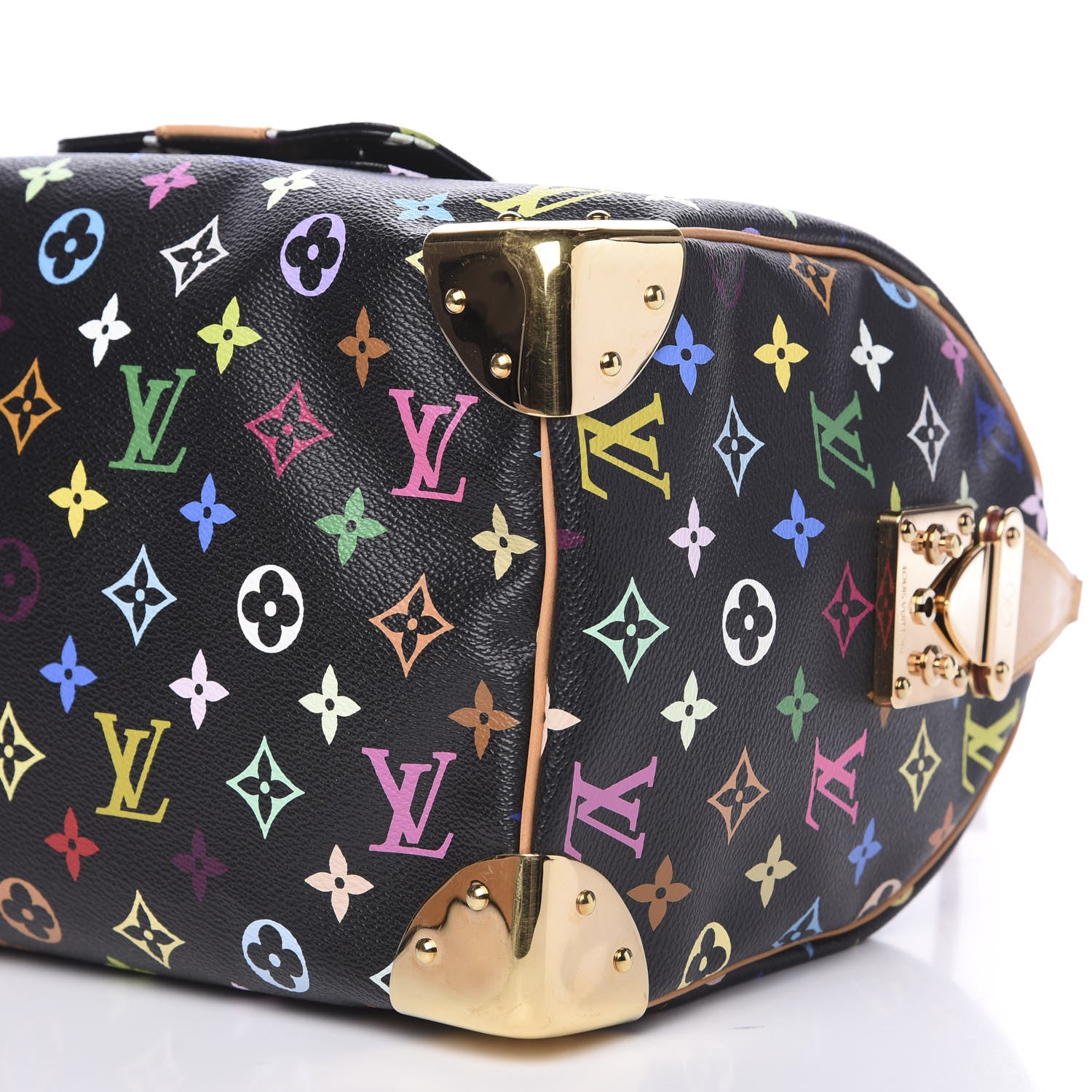 Louis Vuitton Monogram Multicolor Speedy 30 Black 8 of 8