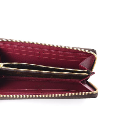 Louis Vuitton Monogram Clemence Wallet Fuchsia 5 of 6