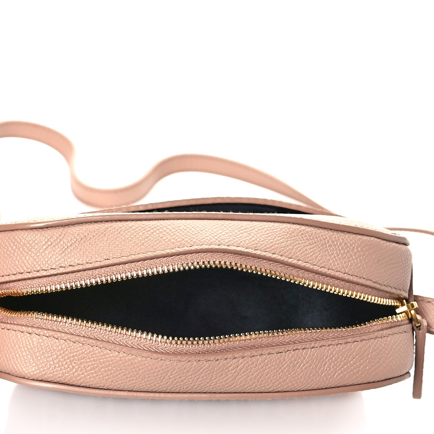 Grained Calfskin XS Ville Camera Bag Beige