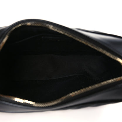 Saint Laurent Calfskin Matelasse Monogram Lou Camera Bag Black 5 of 9