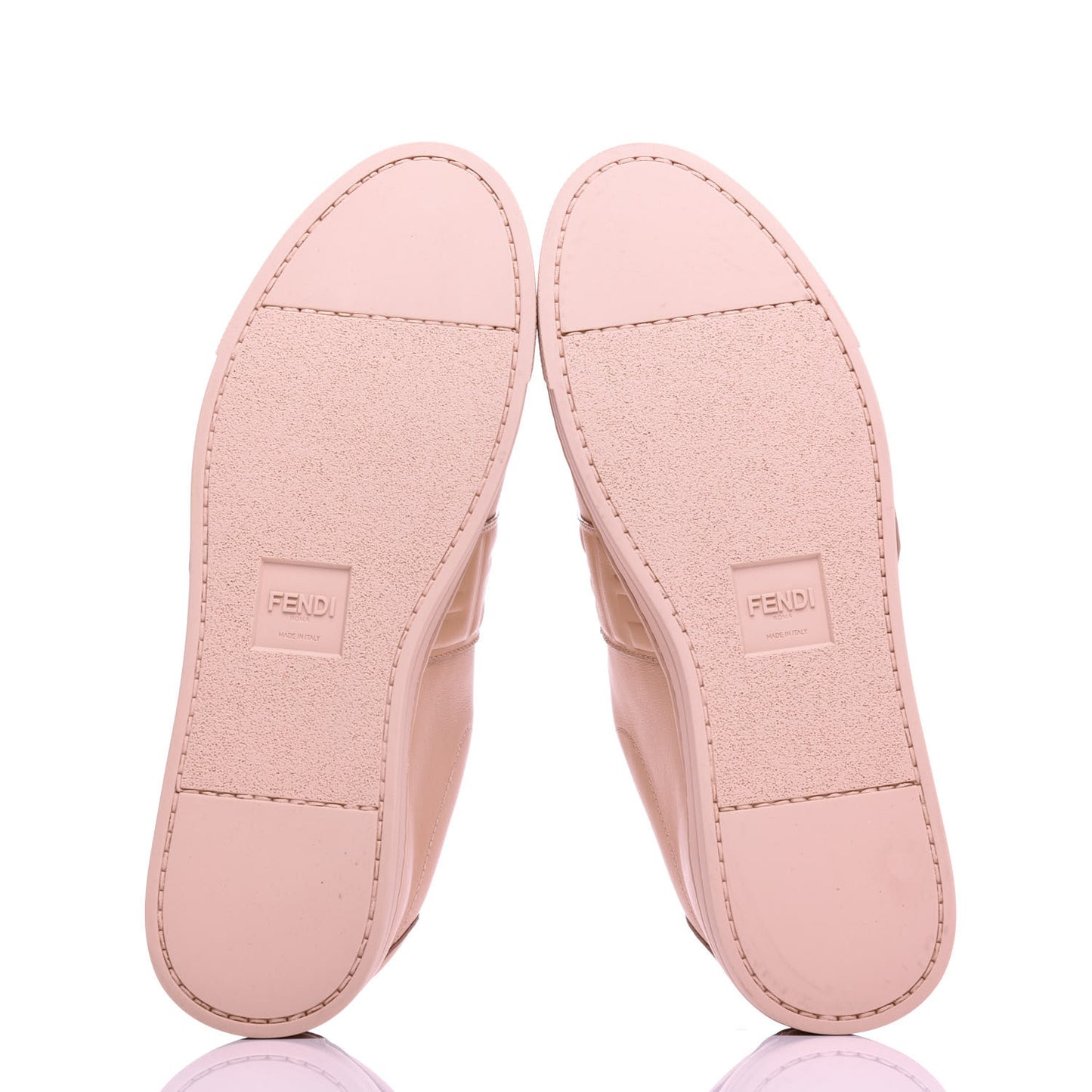 Vitello FF Embossed Womens Slip On Sneakers 41 Pink Burb